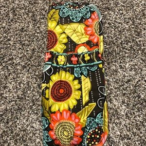 Vera Bradley curling iron or straightener case